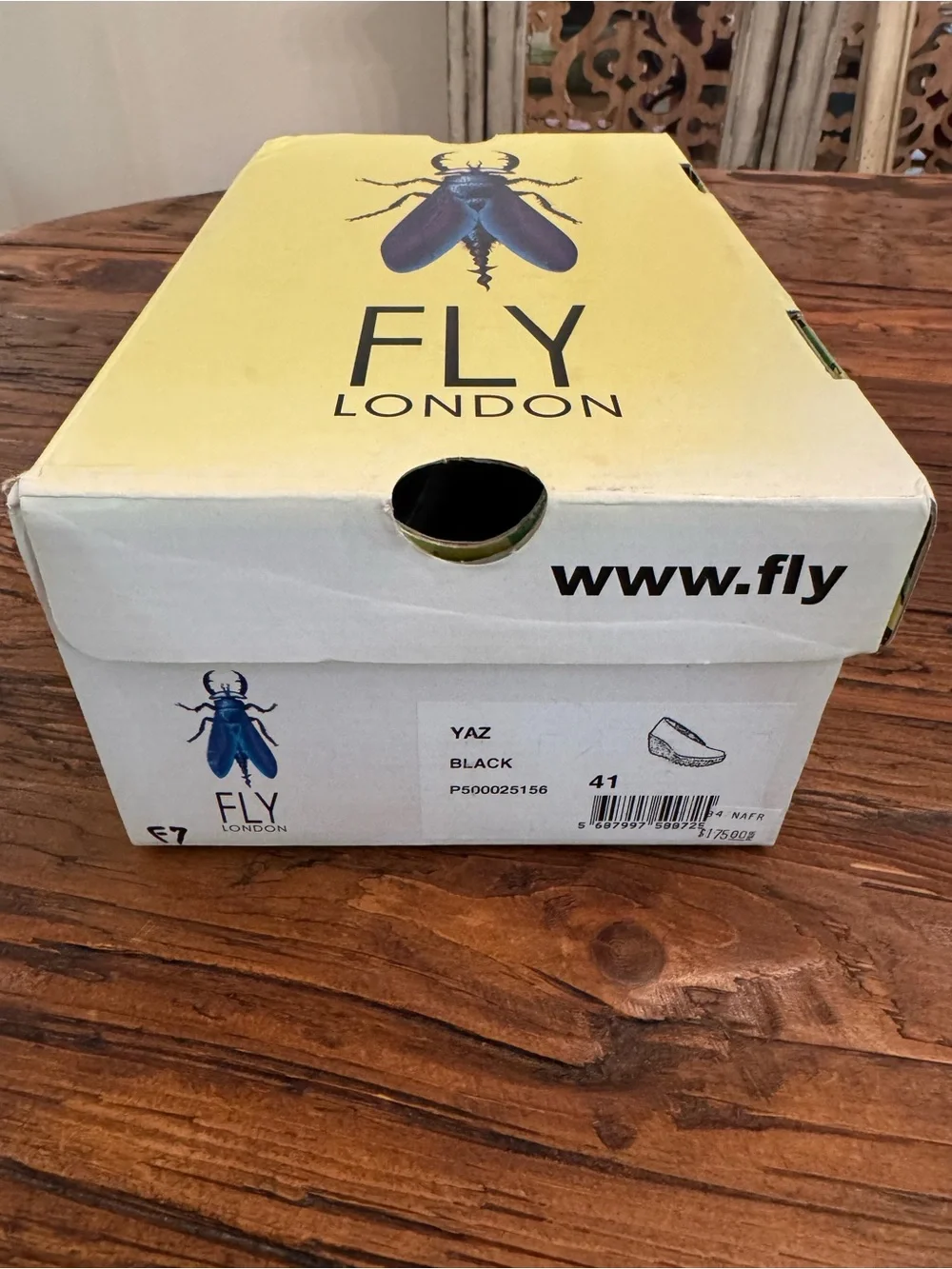 FLY LONDON WEDGE BALLET SHOE-size 41